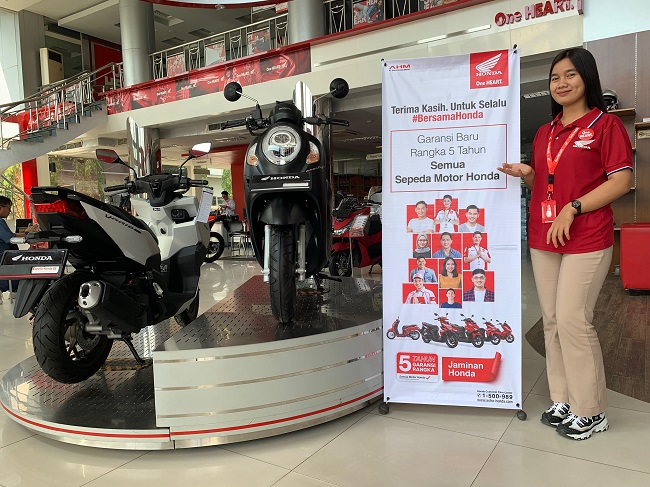 Honda semakin berkomitmen untuk memberikan jaminan kualitas produk yang terbaik untuk konsumennya. Foto Ist